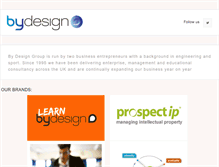 Tablet Screenshot of bydesign-group.co.uk